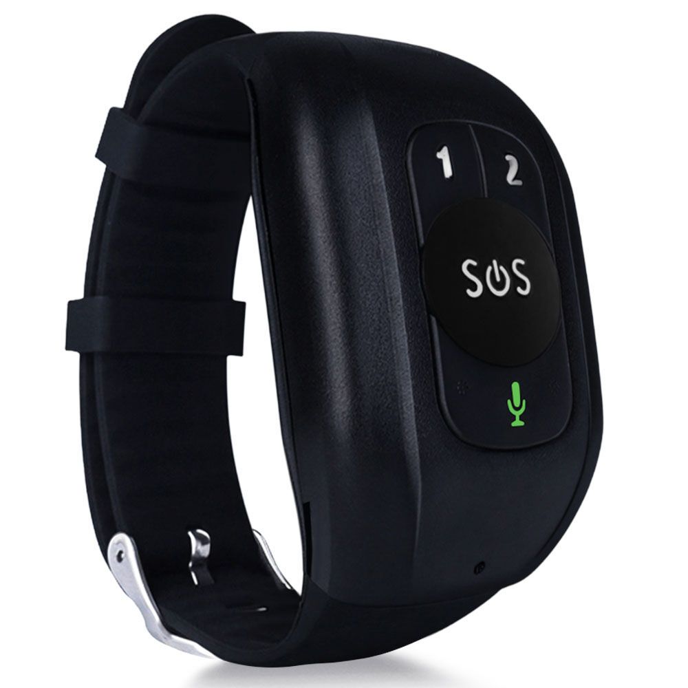 EQUIPMED GPS Fall Detection Emergency Bracelet with SOS Button, for Seniors, 2 Way Calling, Location Tracking, Speed Dial, iPhone and Android Compatible - Image 1