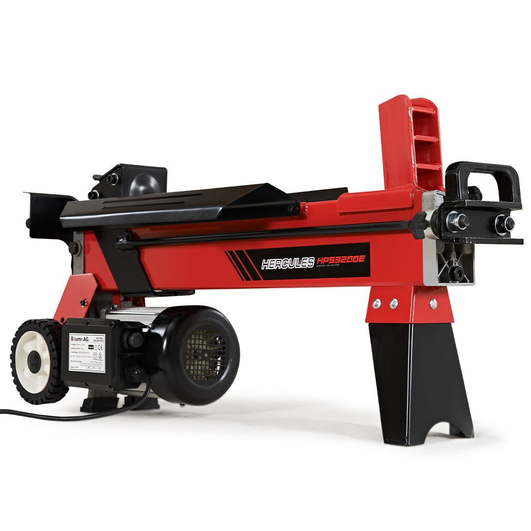 Baumr-AG 9 Ton Electric Log Splitter 9T Wood Cutter Hydraulic Fire Wood Block Axe Small Machine - Image 1