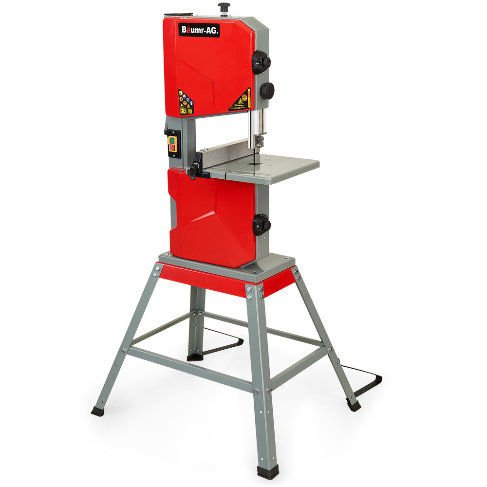 Baumr-AG 500W 115mm Wood Bandsaw Portable Benchtop Band Saw Cutting Machine with Stand - Image 1
