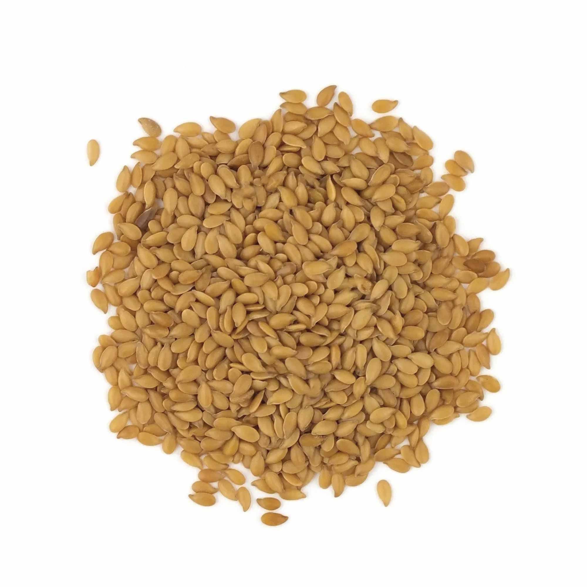 Bulk 10Kg Organic Golden Linseed Flaxseed Whole Flax Seed No GMO Omega3 6 Fibre - Image 2