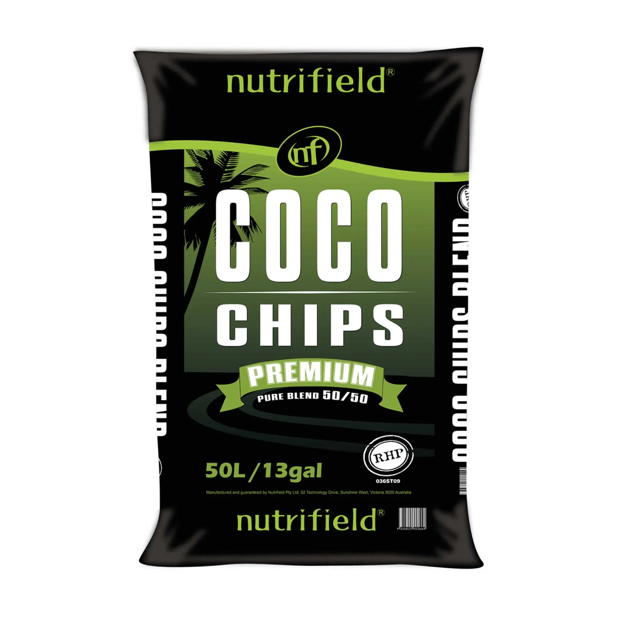 50L Coco Chips Nutrifield Premium - 50/50 Coir Pure Blend Hydroponic Plant Growing - Image 1