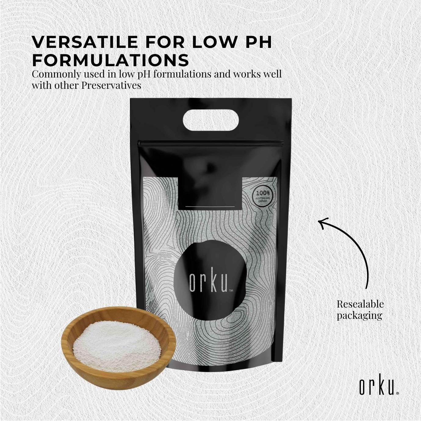 Orku 10Kg Sodium Benzoate USP/FCC Grade Prills Ã¢â‚¬â€œ E211 Preservative CAS 532-32-1 - Image 4