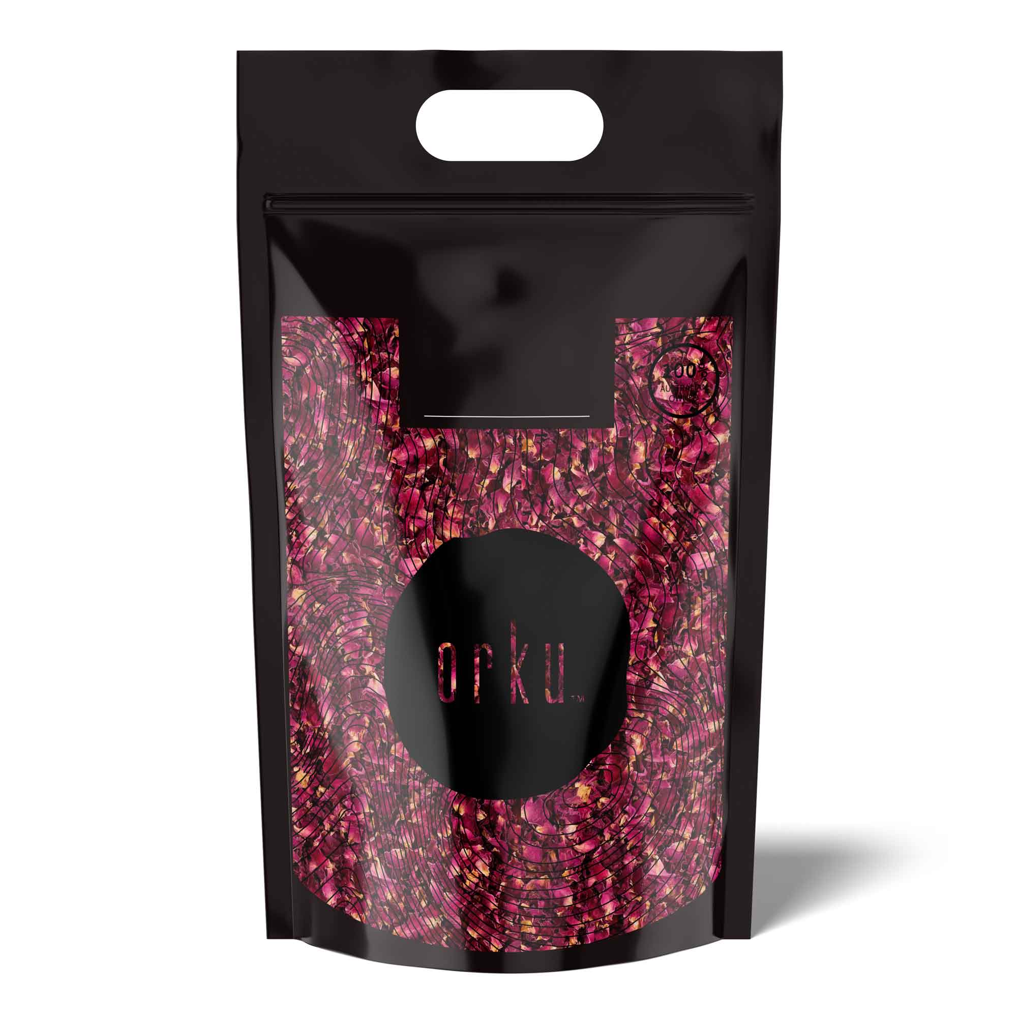 2Kg Bulk Organic Dried Red Rose Petals - Wedding Confetti Rosa Centifolia Flower - Image 1