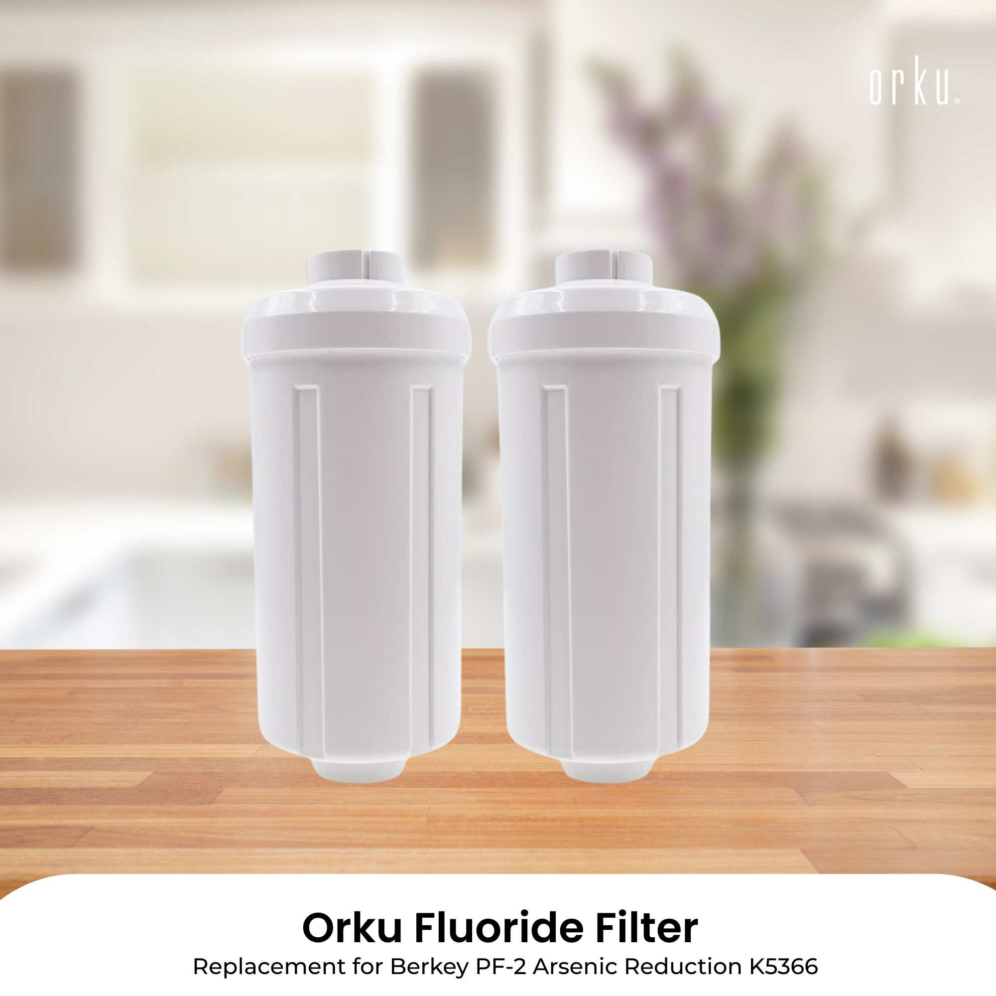 Orku Fluoride Reduction Filter K5366 - Compatible with Berkey PF-2 - Image 2