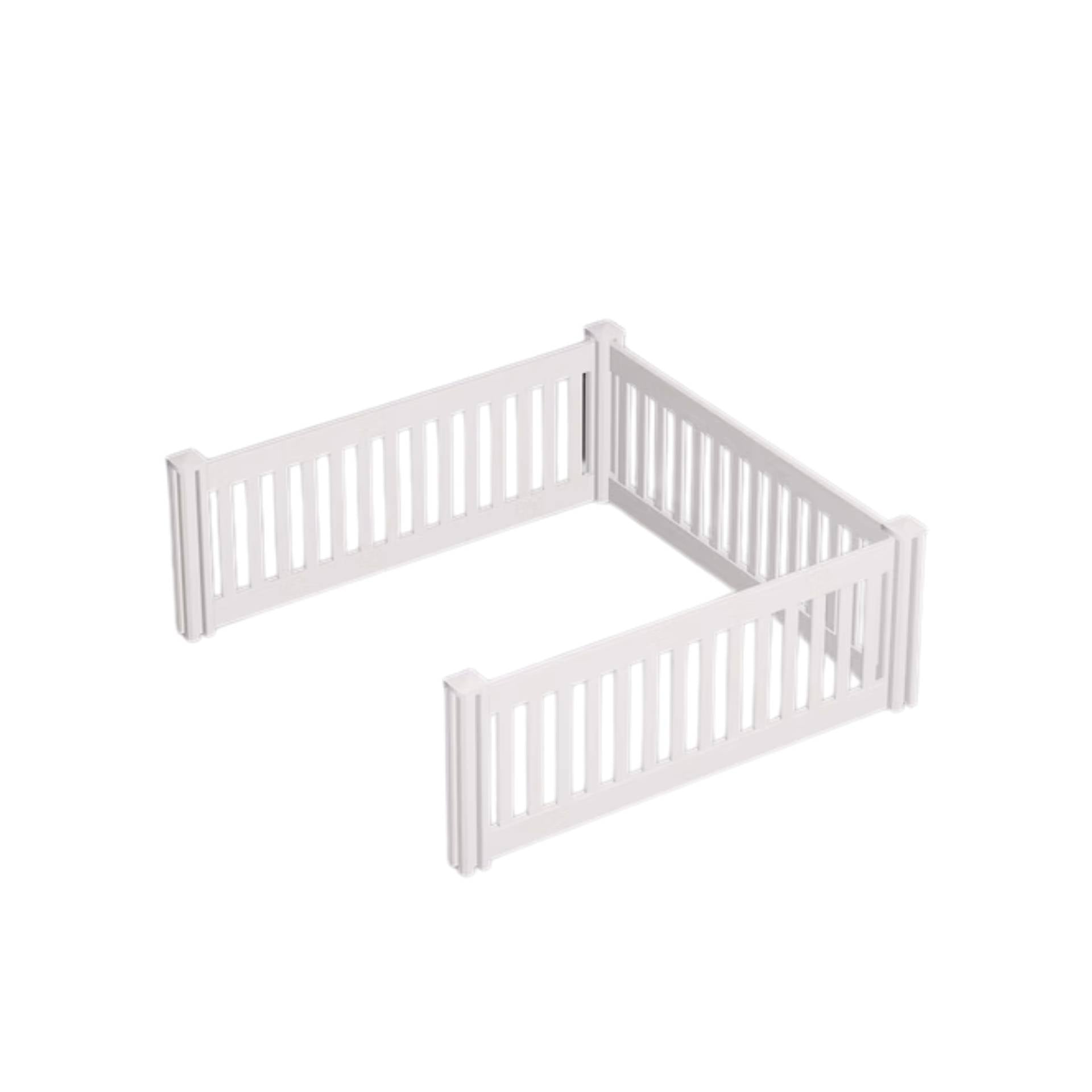 Rooster Farms PVC Dog Play Pen Extension for Whelping Box - 1.48m x 1.48m x 0.48m - Image 1