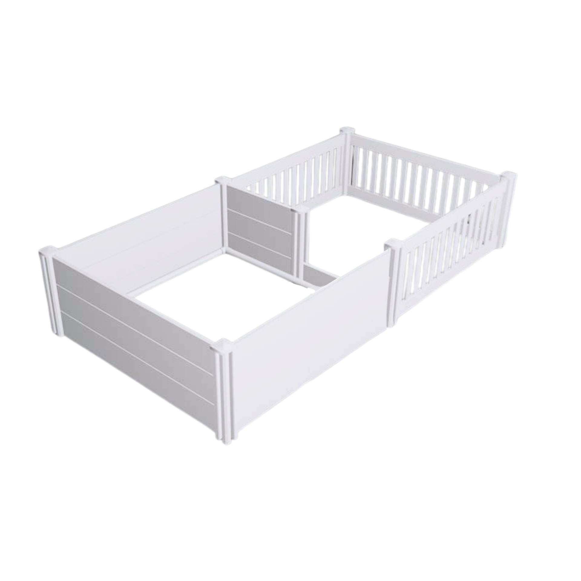 Rooster Farms PVC Dog Whelping Box + Play Pen 2.30m x 1.15m x 0.48m - Birthing Kit - Image 1