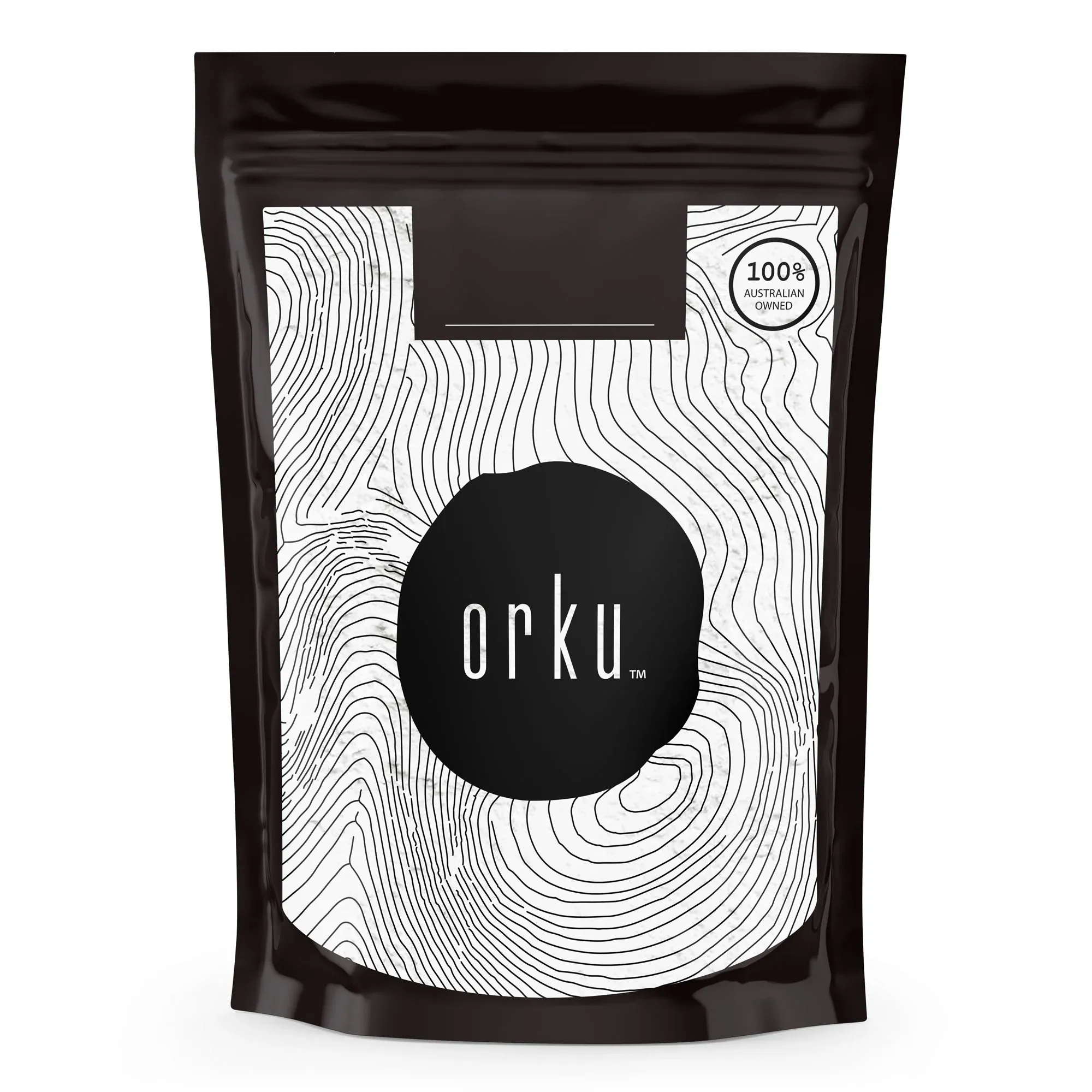 Orku 400g Magnesium Bisglycinate Powder Unflavoured Chelated - Image 1