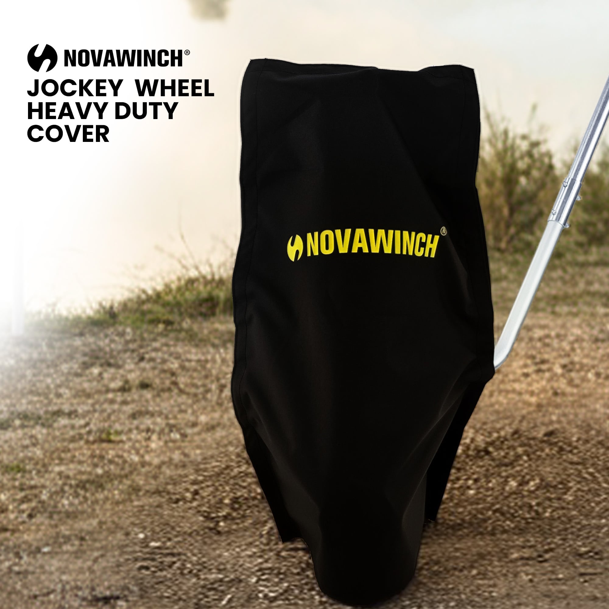 Novawinch Jockey Wheel Dust Cover Heavy Duty Oxford Fabric - Image 2