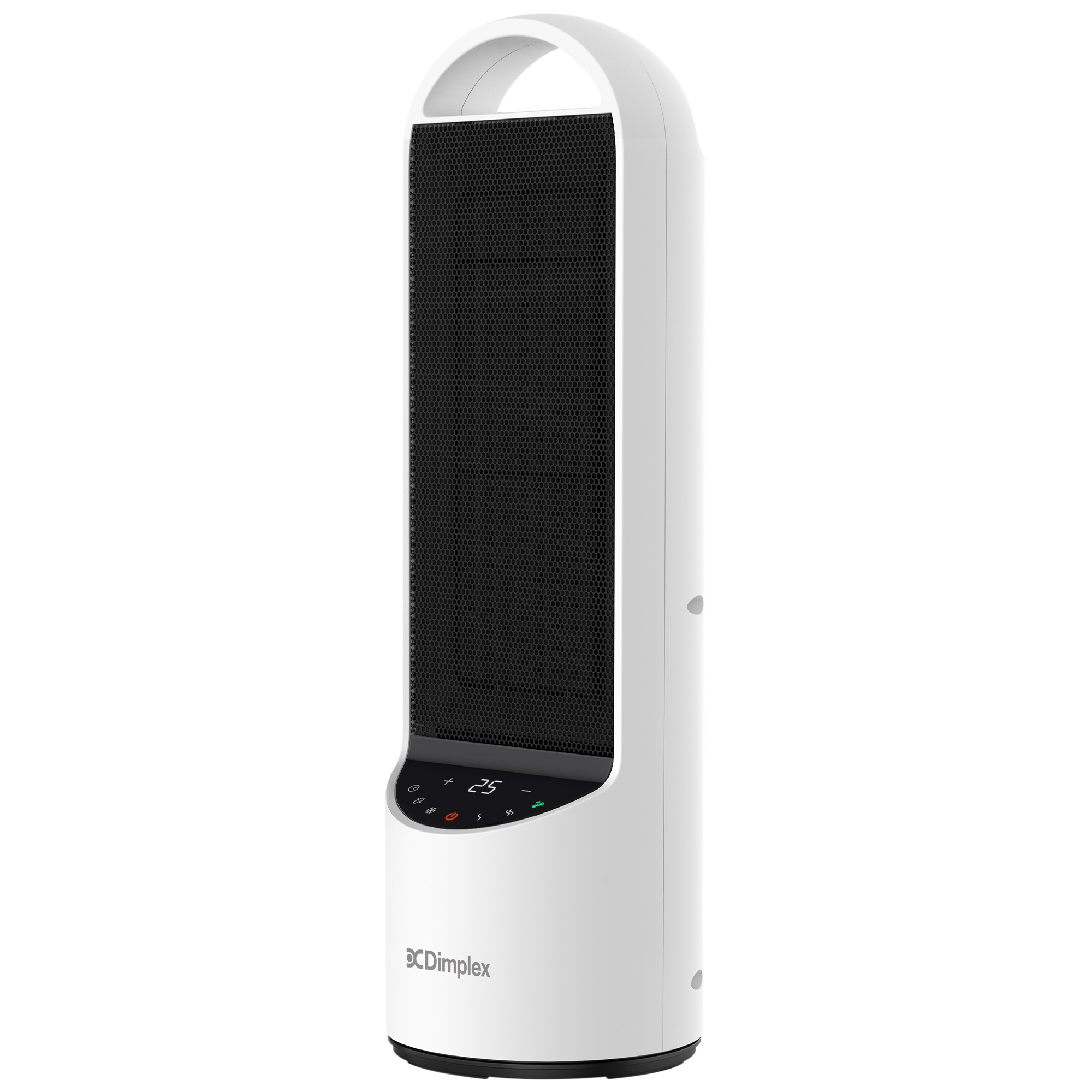 Dimplex 2kW Personal DC Digital Ceramic Heater in Black and White - Image 1