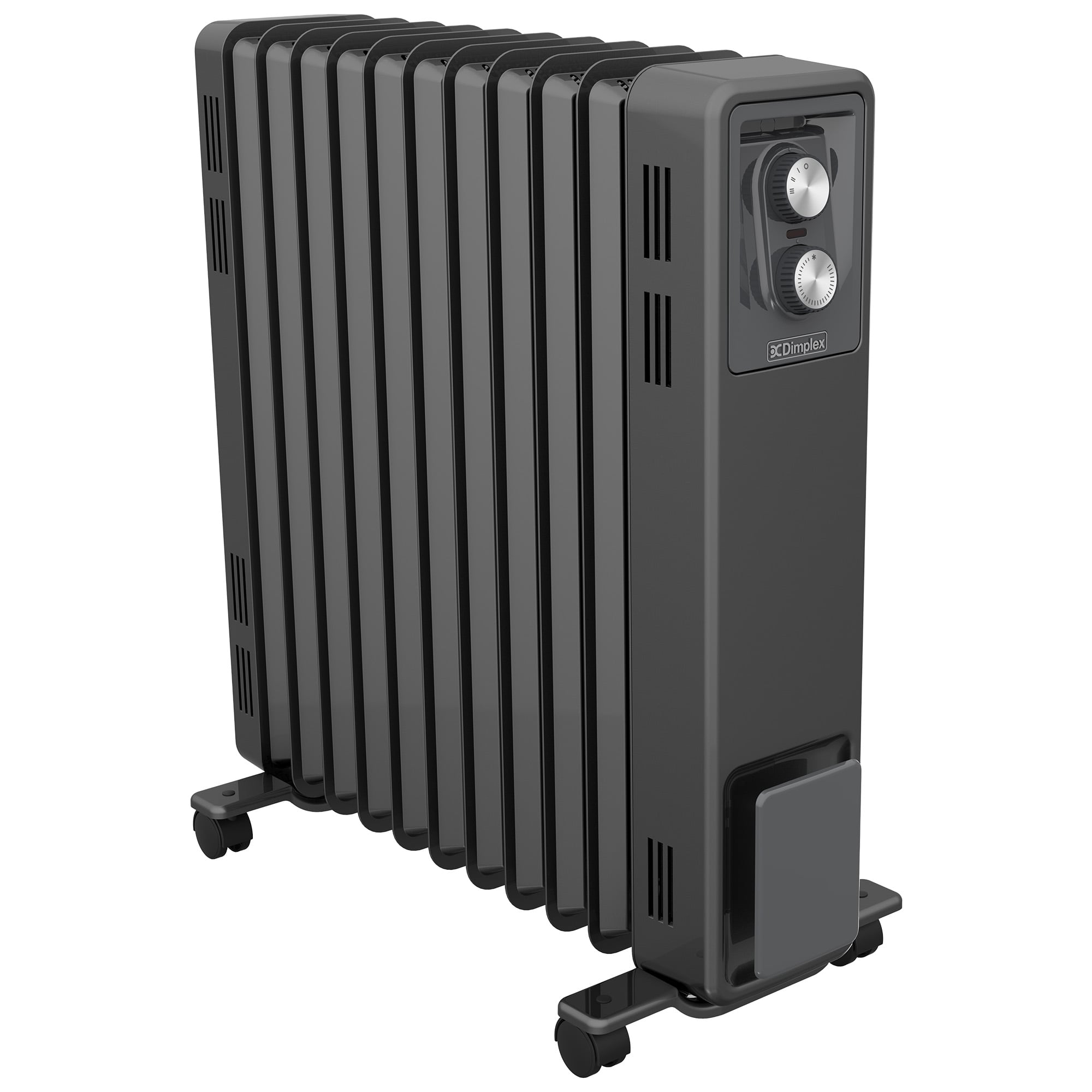 Dimplex Oil Free 2.4kW Column Heater w/ Thermostat in Black - Image 1