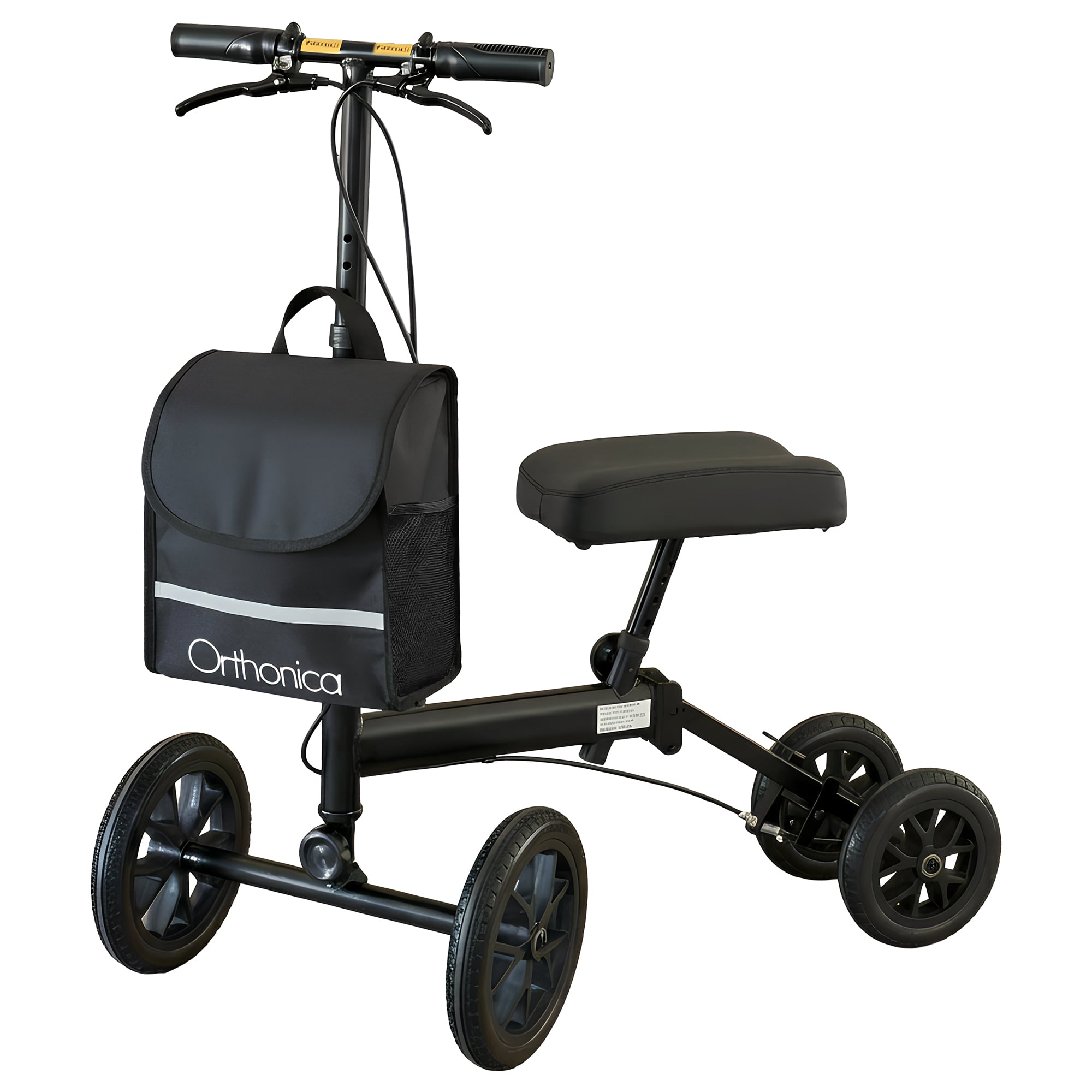 Orthonica Knee Walker with Adjustable Pad and Dual Brakes - Image 1