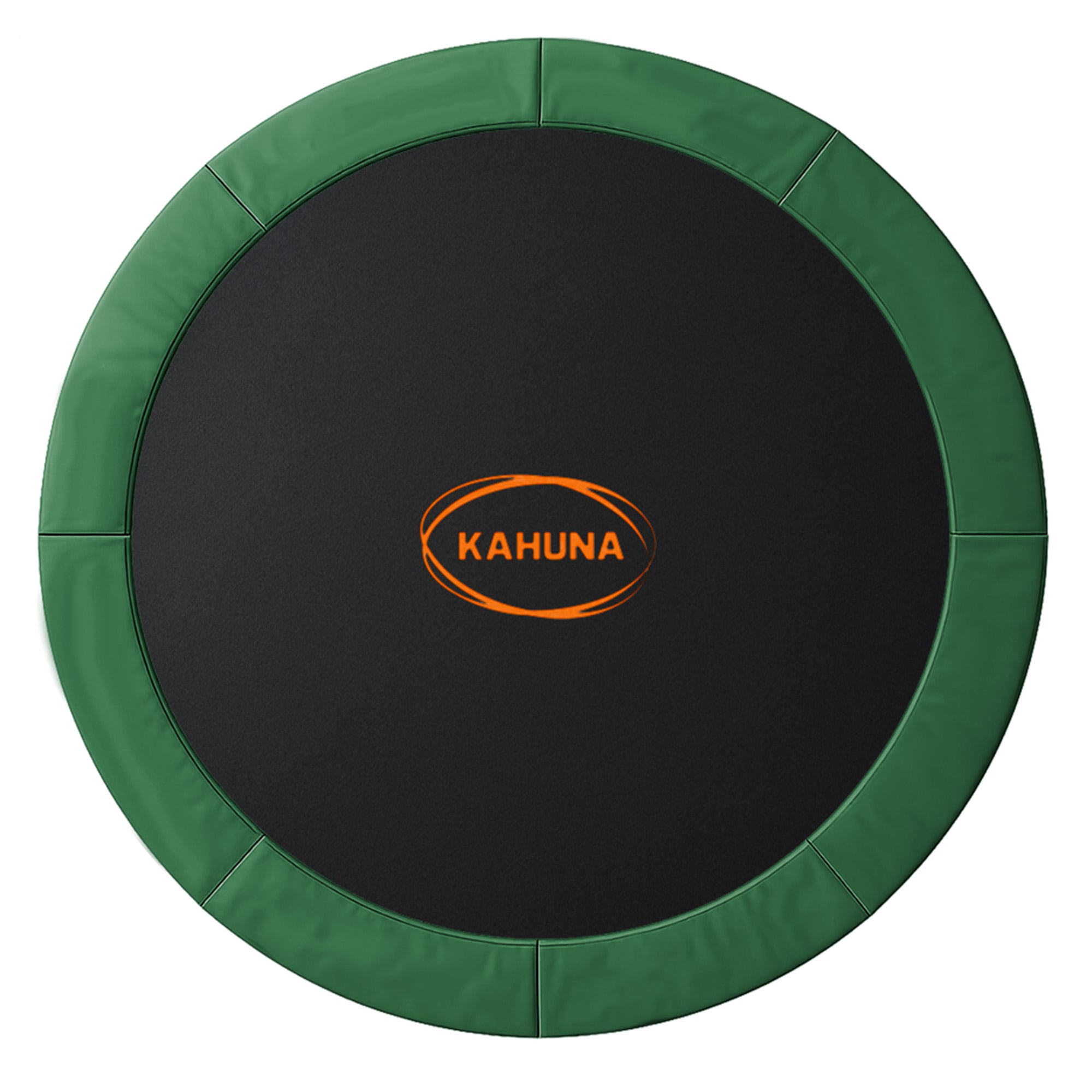 Kahuna 8ft Replacement Trampoline Safety Pad Cover and Jumping Spring Mat - Green - Image 1