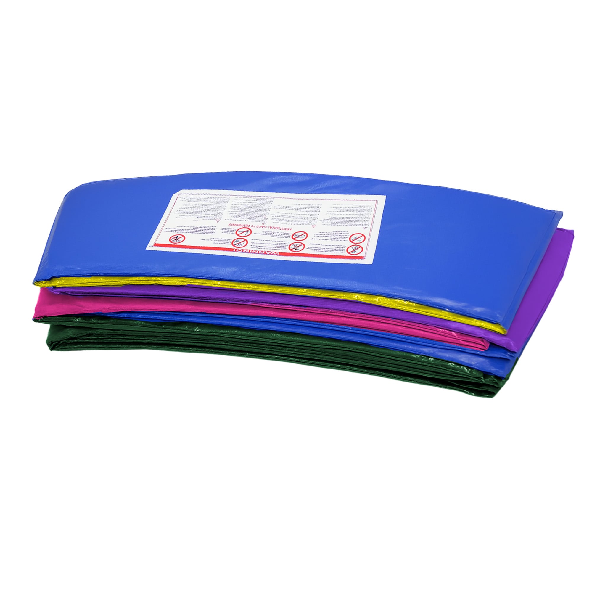 Kahuna 8ft Replacement Trampoline Safety Pad Cover and Jumping Spring Mat - Rainbow - Image 4