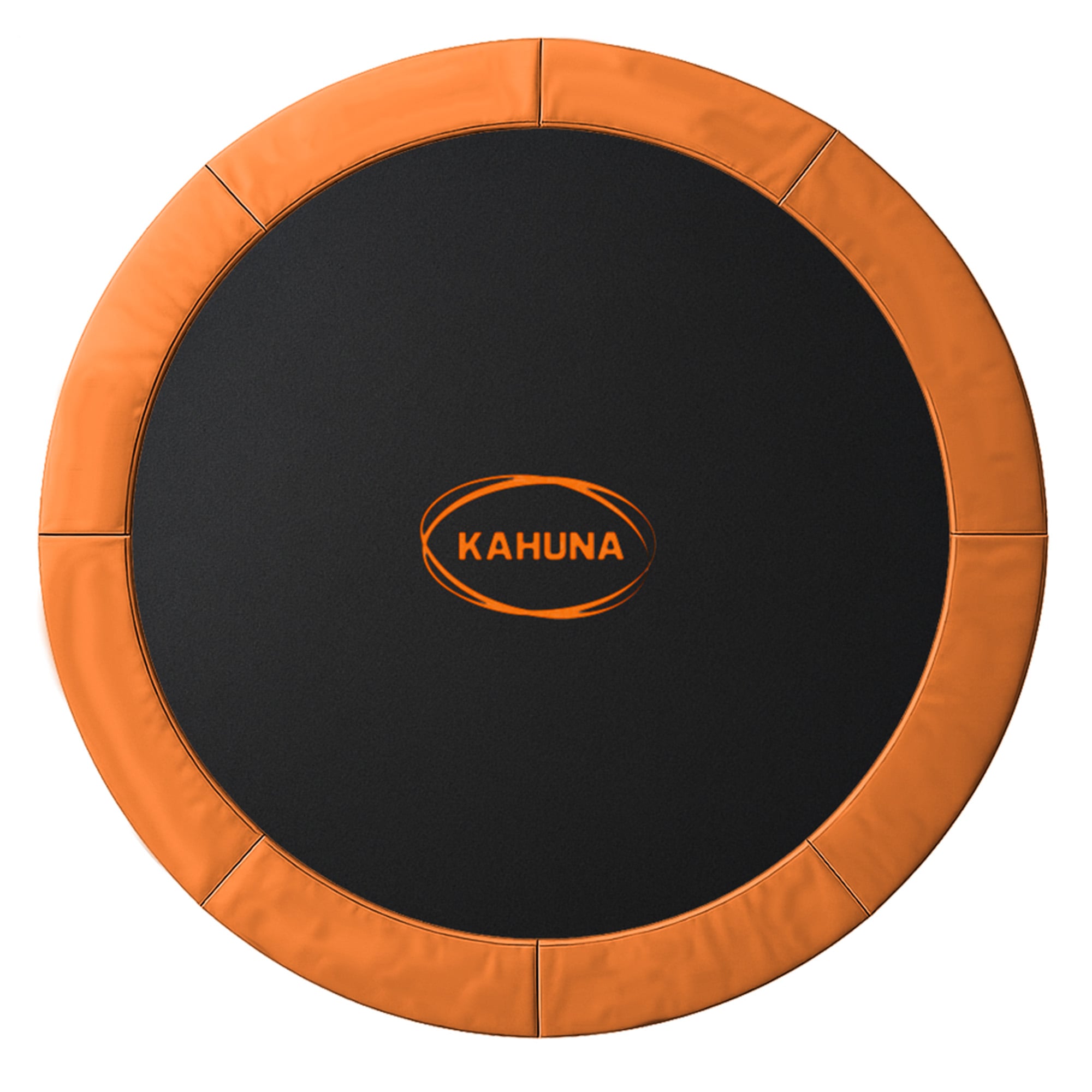 Kahuna 12ft Replacement Trampoline Safety Pad Cover and Jumping Spring Mat - Orange - Image 1