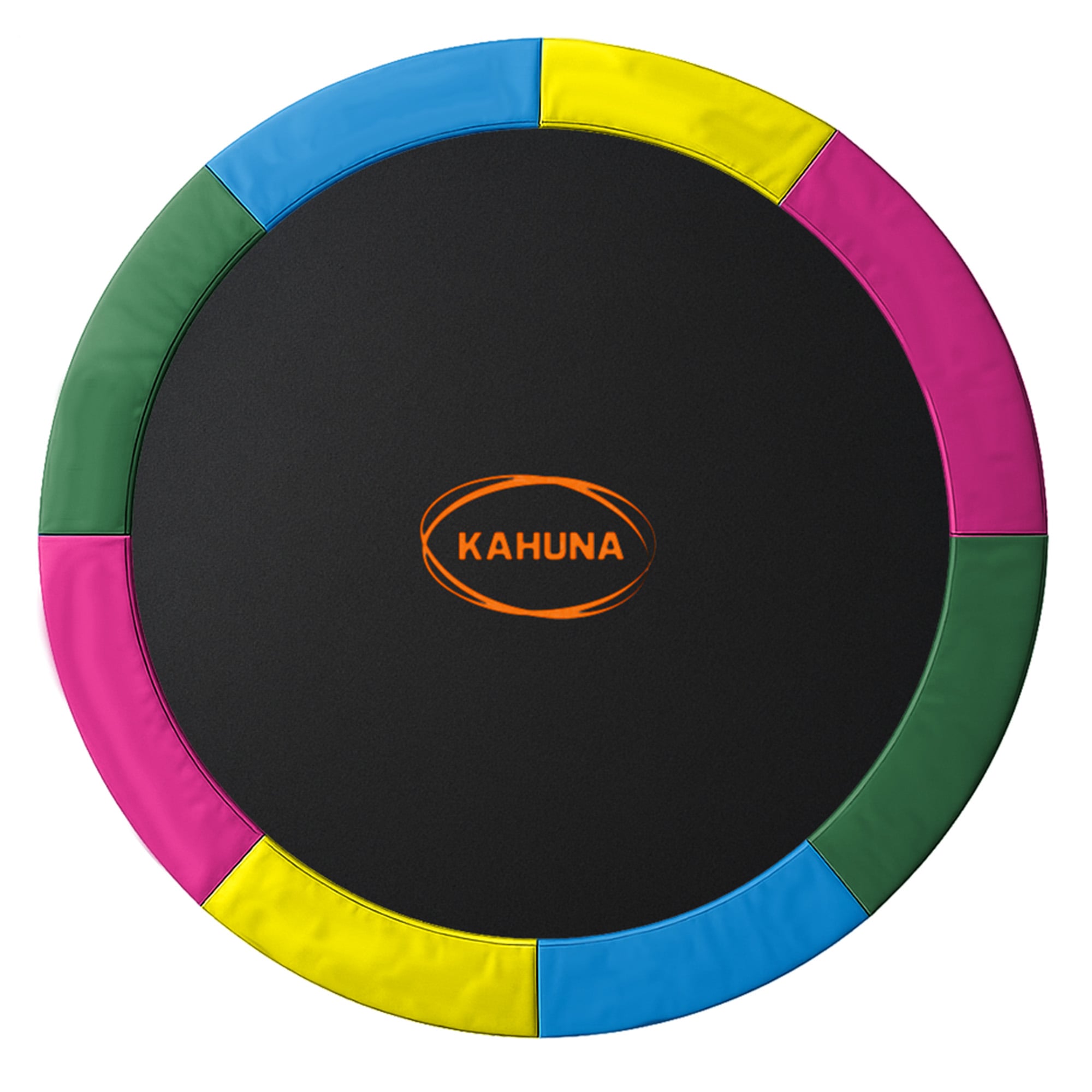 Kahuna 14ft Replacement Trampoline Safety Pad Cover and Jumping Spring Mat - Rainbow - Image 1