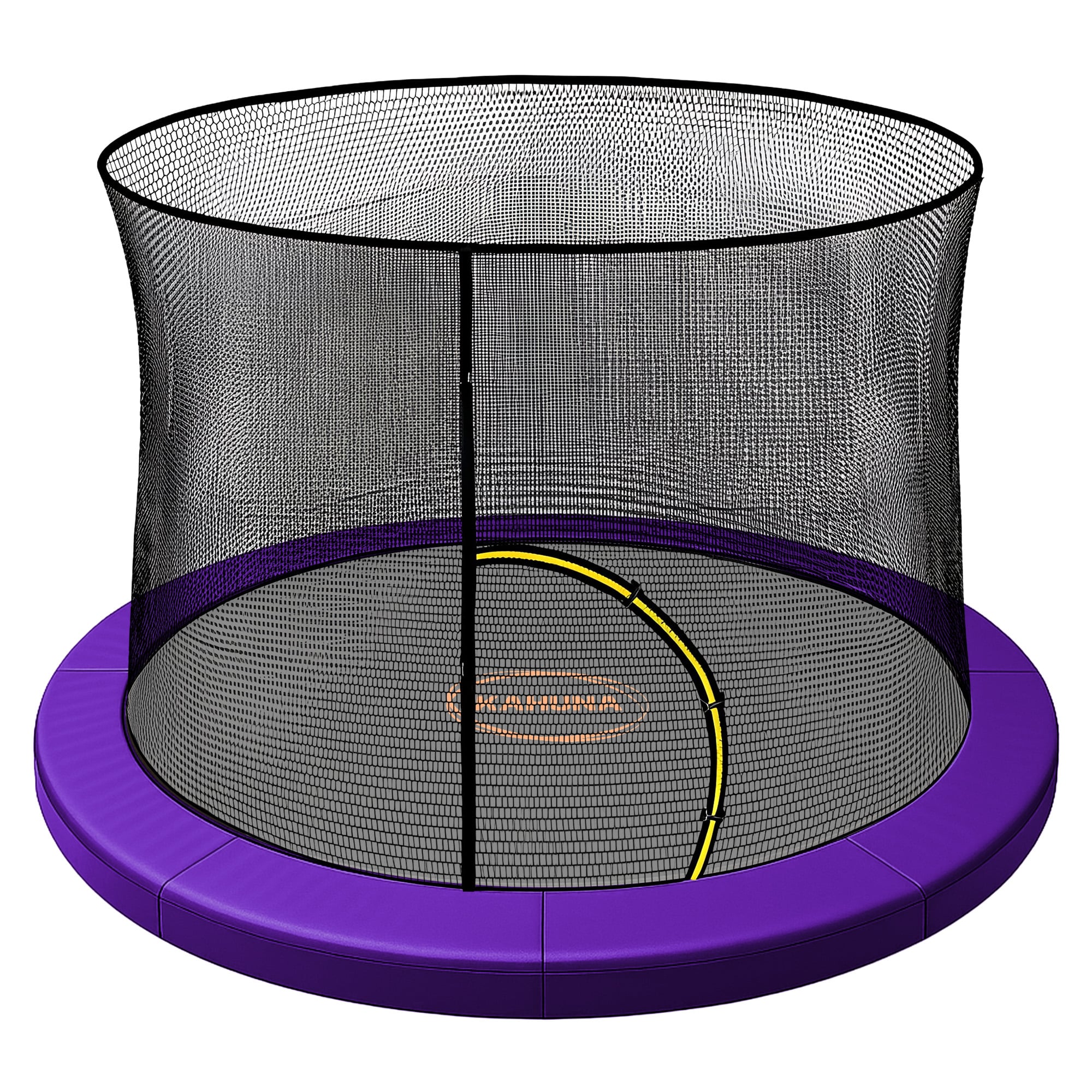 Kahuna 6ft Trampoline Pad and Net - Purple - Image 1