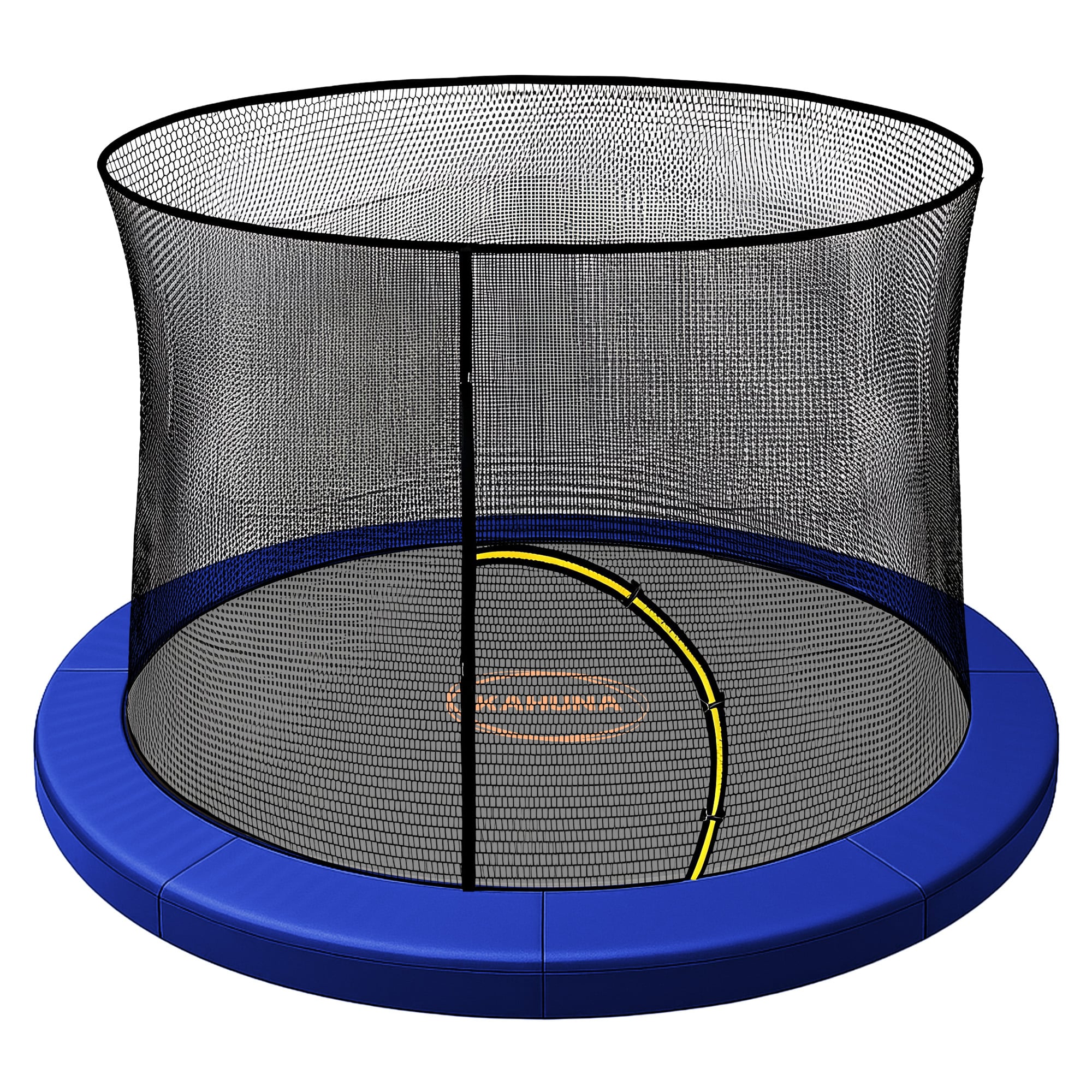 Kahuna 10ft Trampoline Pad and Net - Blue - Image 1