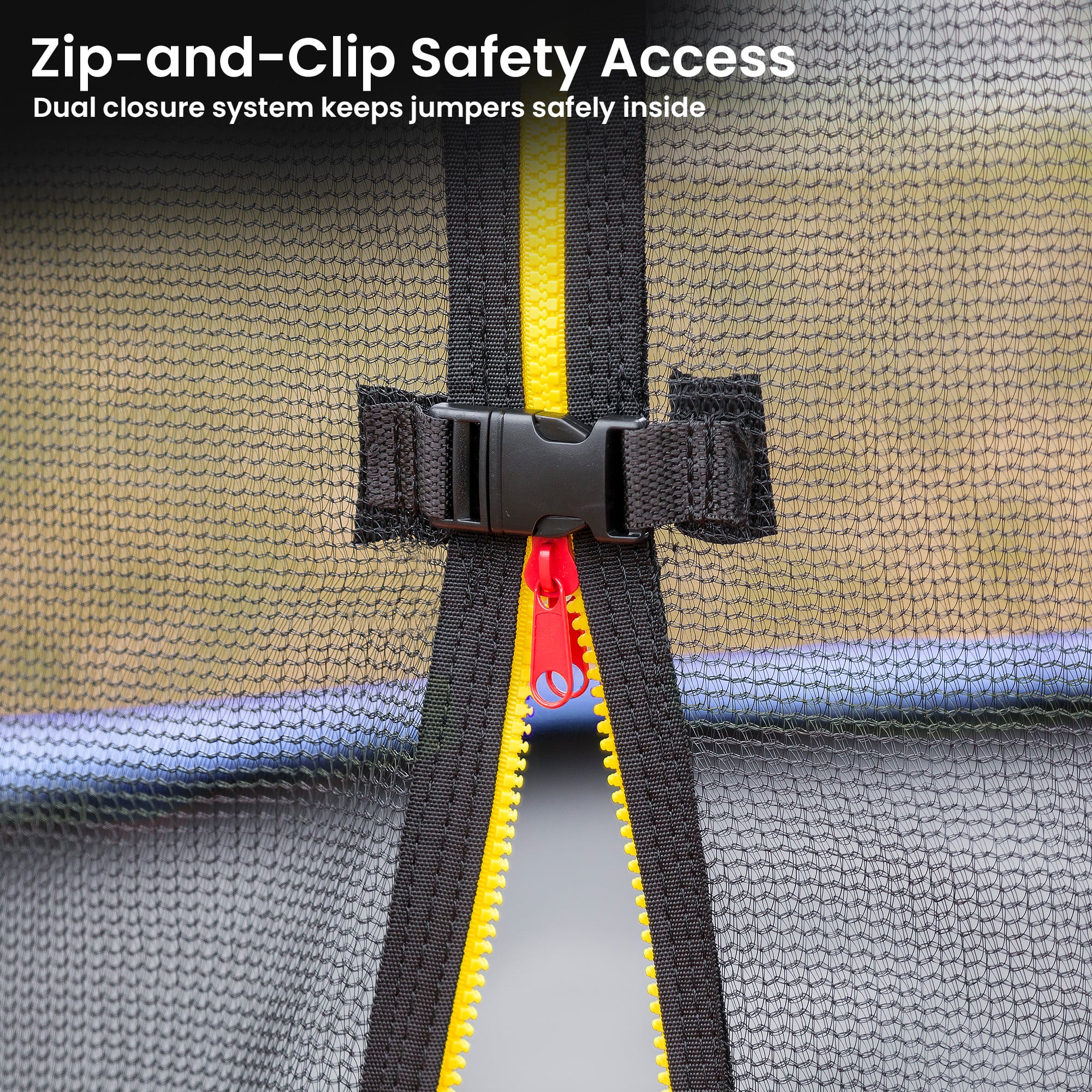 Kahuna 16ft Trampoline Pad and Net - Orange - Image 7