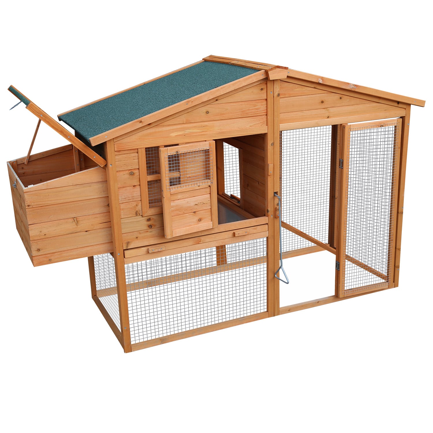 Furtastic Large Chicken Coop & Rabbit Hutch With Ramp - Image 2