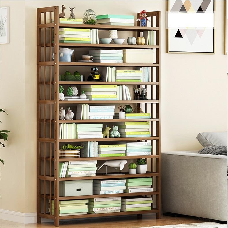 11 Tier Tower Bamboo Wooden Shoe Rack Corner Shelf Stand Storage Organizer - Image 7