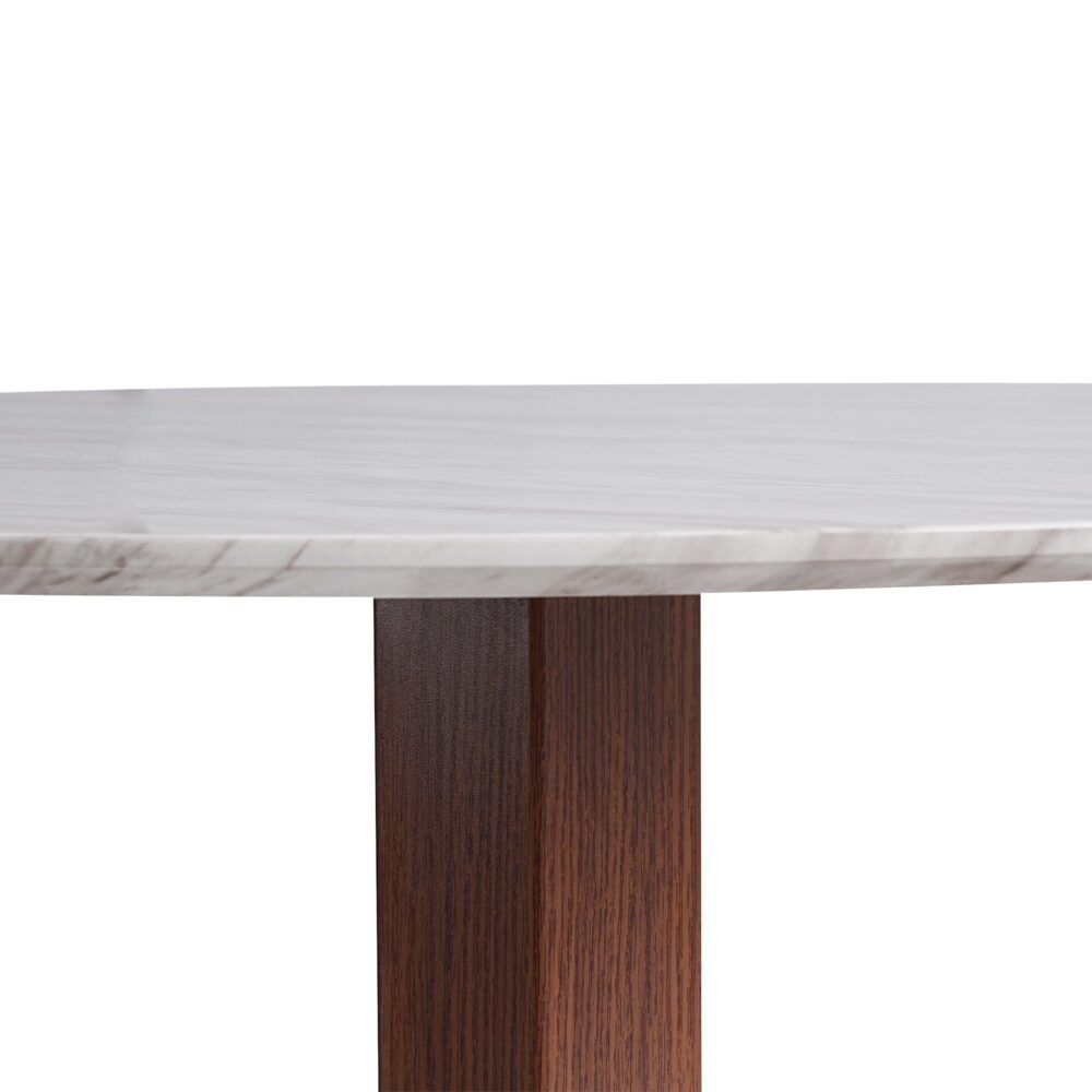 Willowmarble Round Dining Table - Image 8