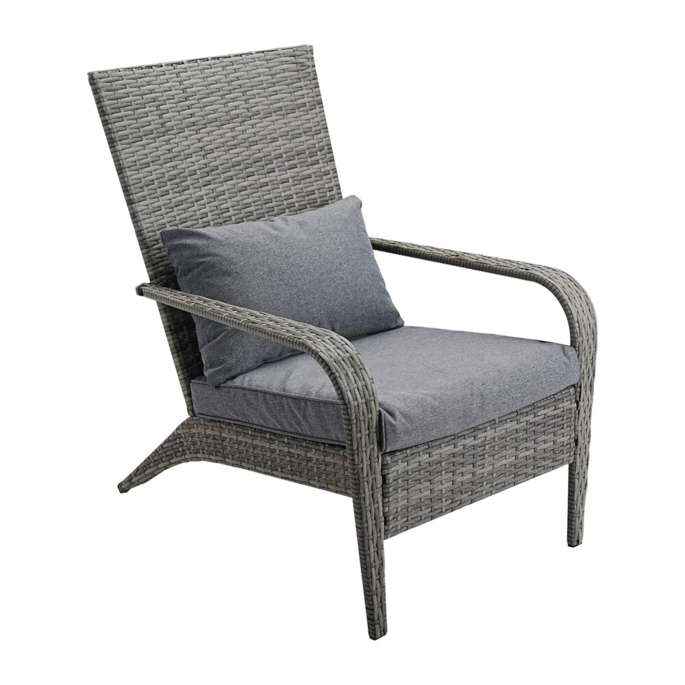 Coastal Weave Reclining Armchair with Bonus Cushion Covers - Image 8