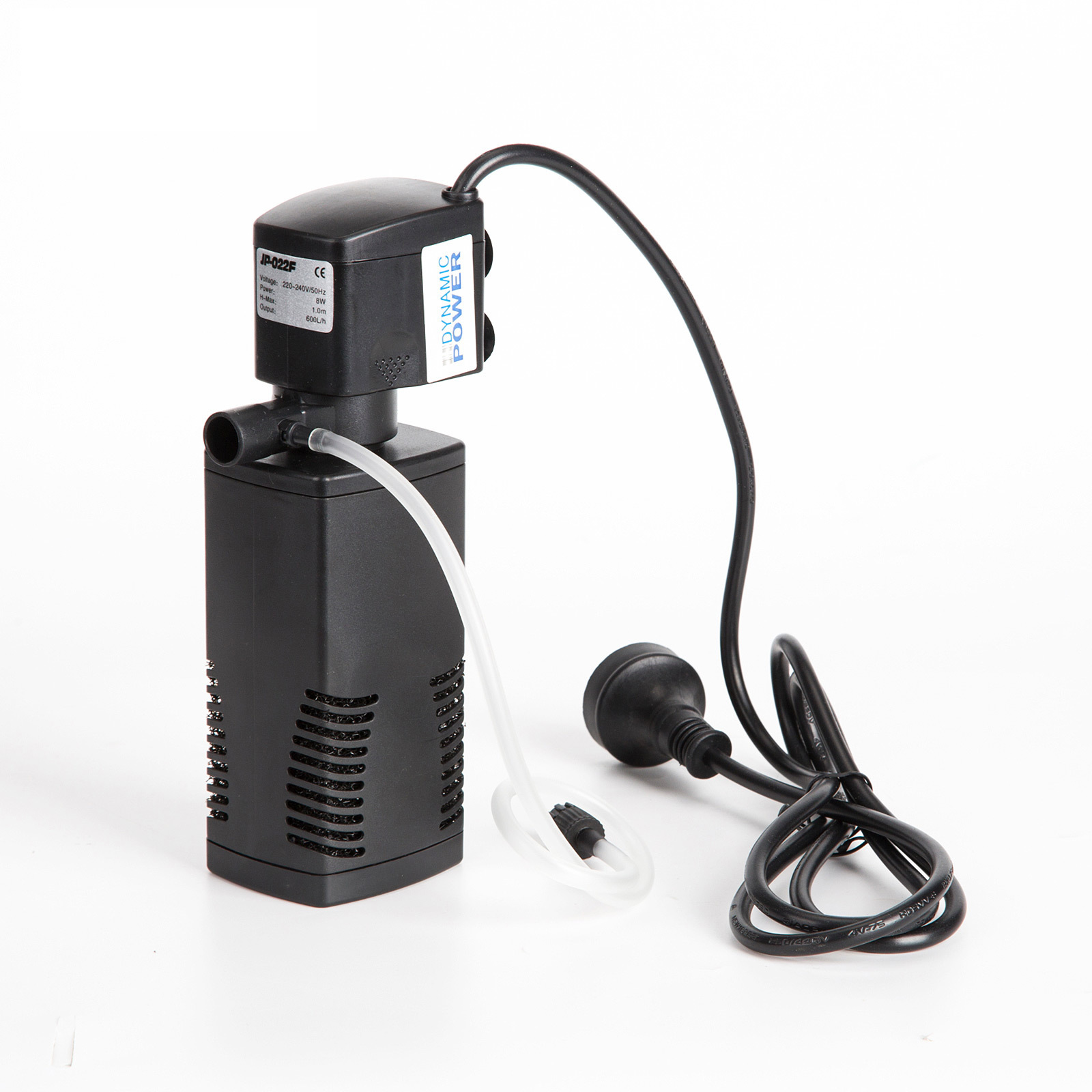 Aquarium Submersible Filter Pond Pump 600L/H 8W 1m - Image 1