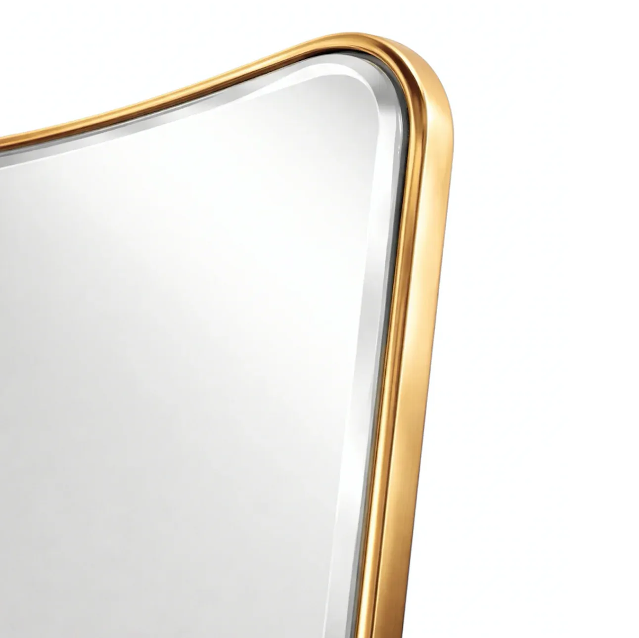 Interior Ave - Pierre Full Length Gold Frame Wall Mirror — Classic Statement - Image 4