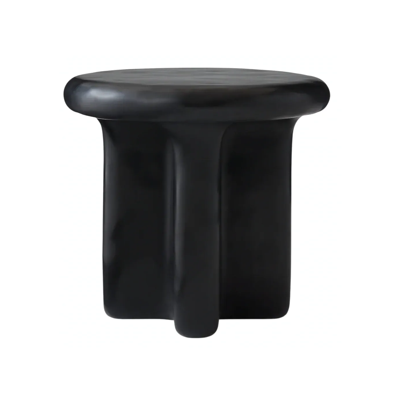 Interior Ave - Santorini Black Stone Side Table - Image 4