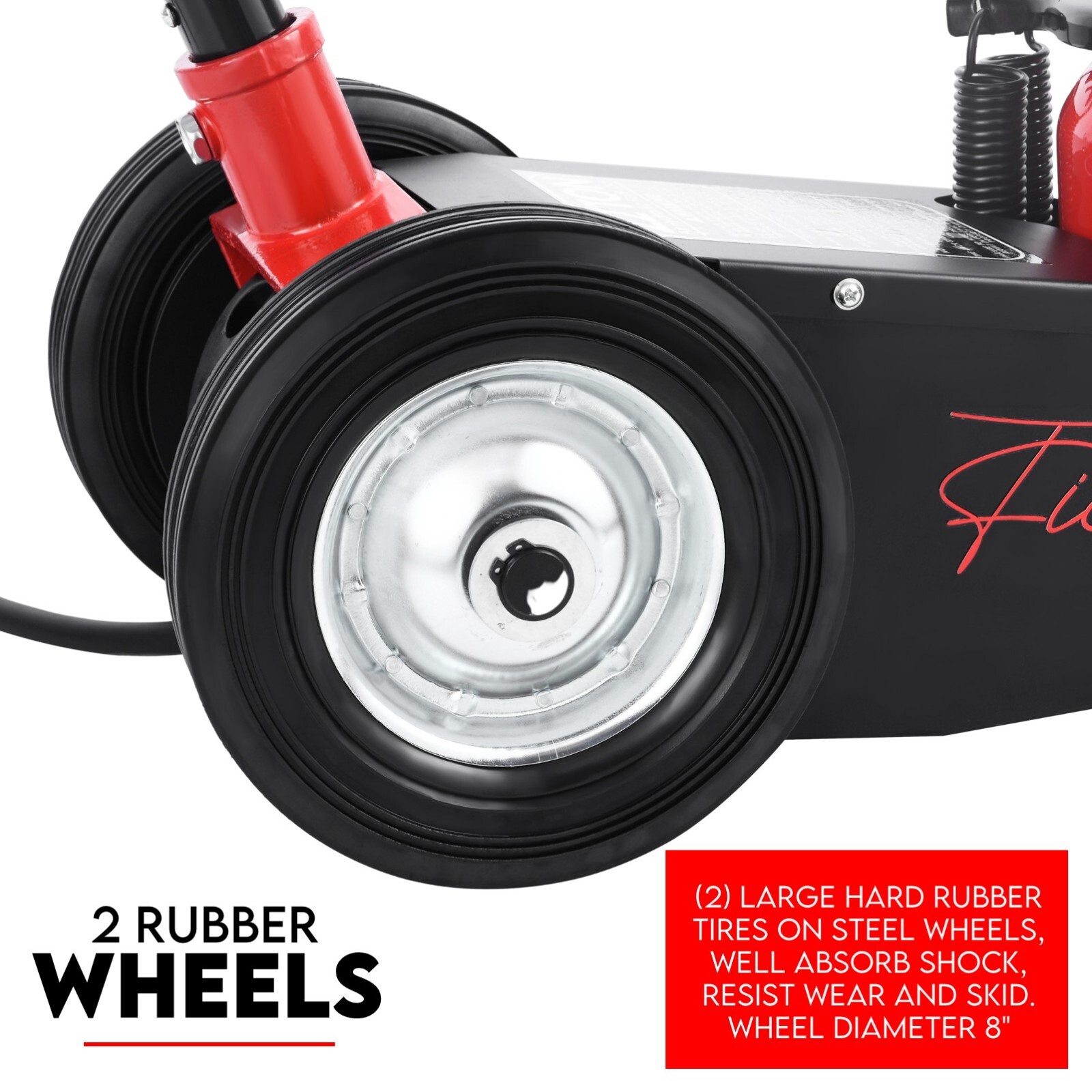 Low Profile 22 Ton Air Hydraulic Trolley Truck Jack Floor Garage Service - Image 3