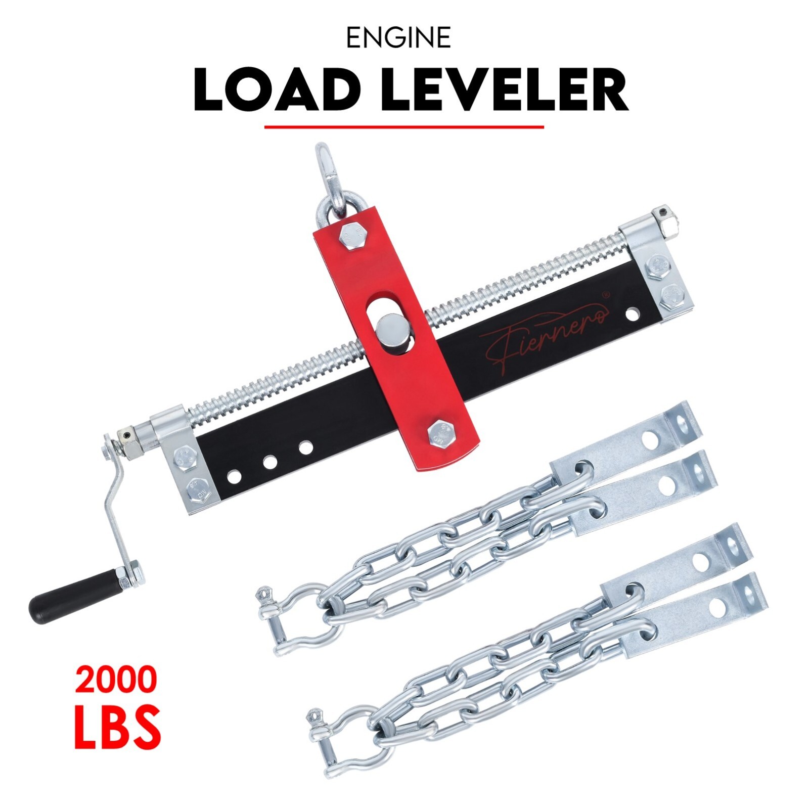 Engine Leveler Balancer Load Shop Crane Hoist Chain Lift Loading Leveller 2000lb - 907kg - Image 1