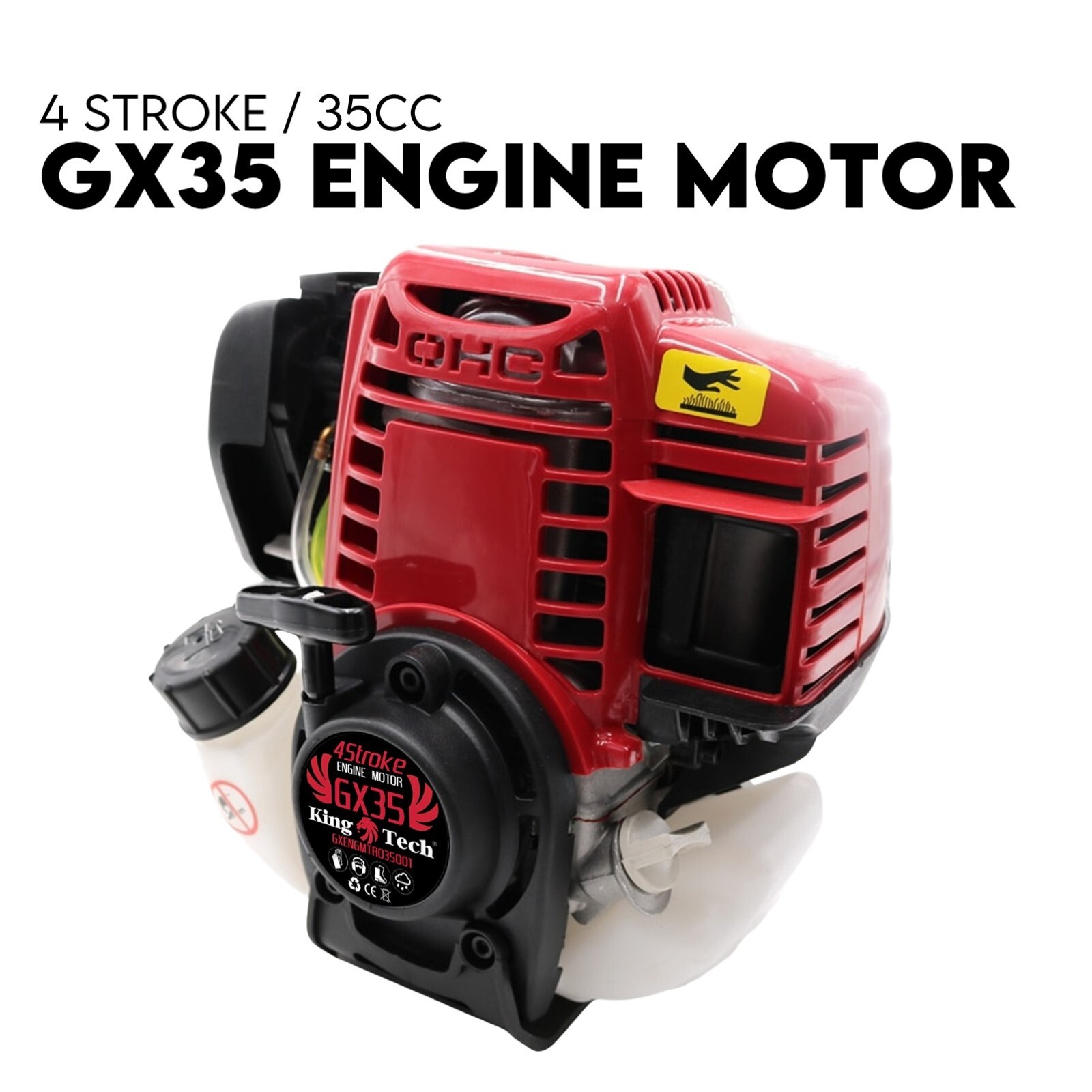 4 Stroke Engine Honda GX35 Copy Motor Brushcutter Trimmer Brush Cutter - Image 1