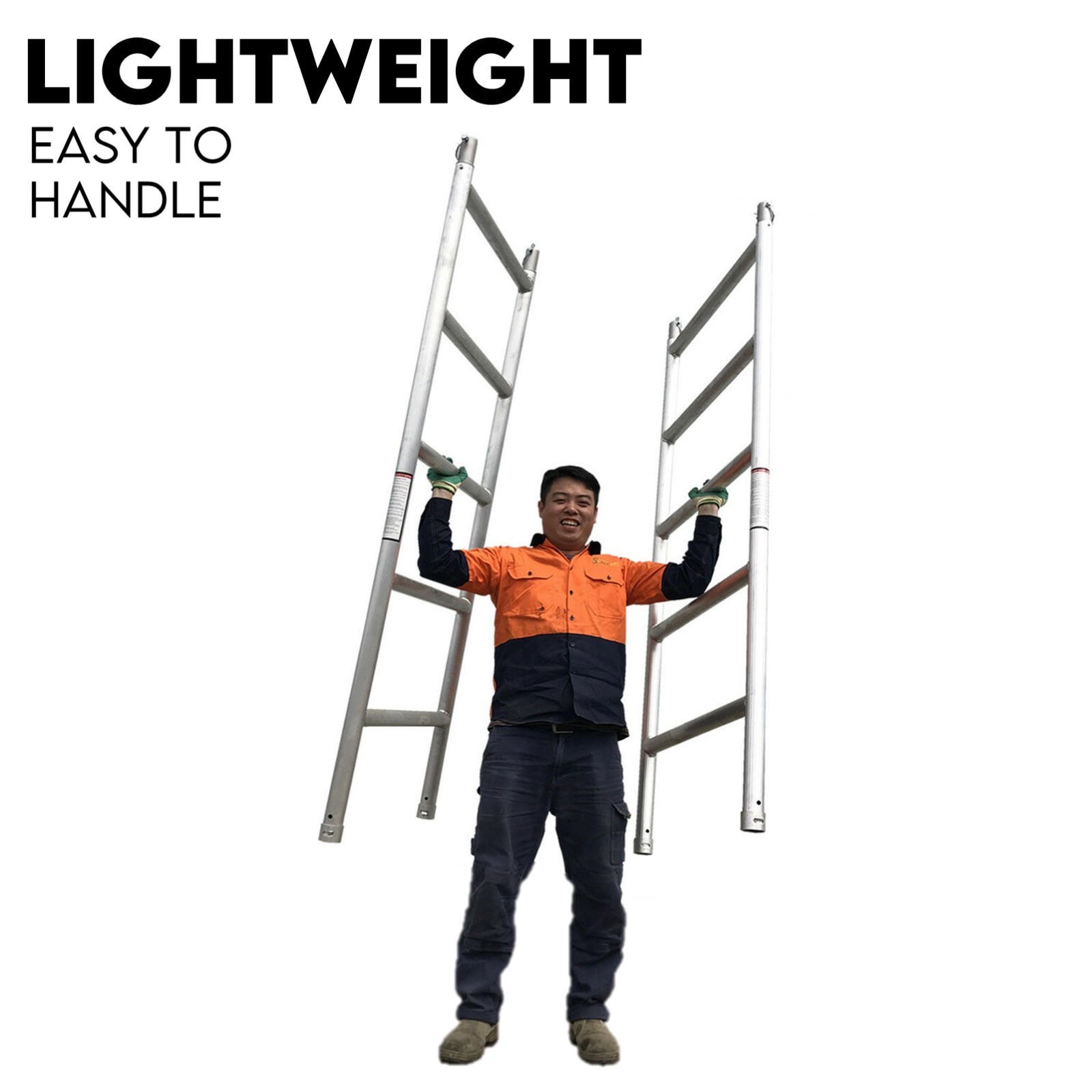 3M Mobile Scaffold Aluminium 225KG Capacity Portable Safety Platform - Image 6
