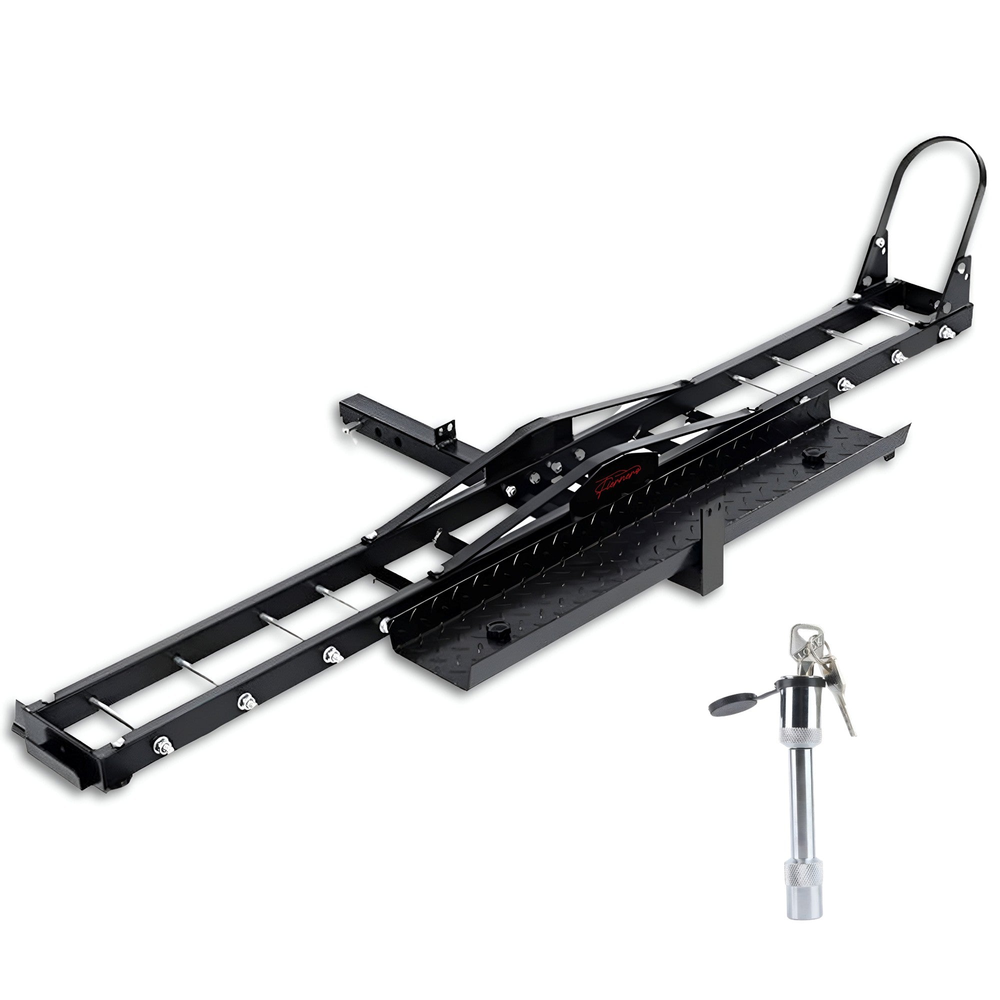 227kg Motorcycle Motorbike Carrier Hauler Hitch Mount Rack Tow Bar - Image 2