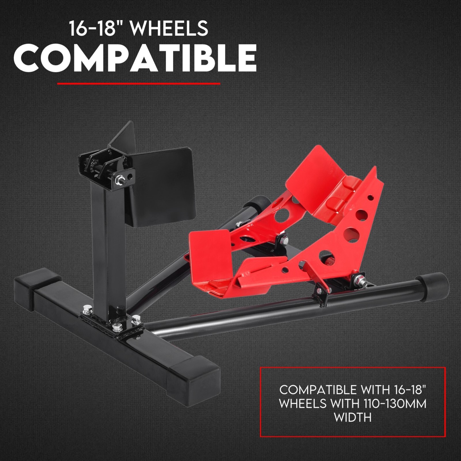 Front Wheel Stand Clamp Chock Motorcycle Stand Trailer Stand Bike - Image 5