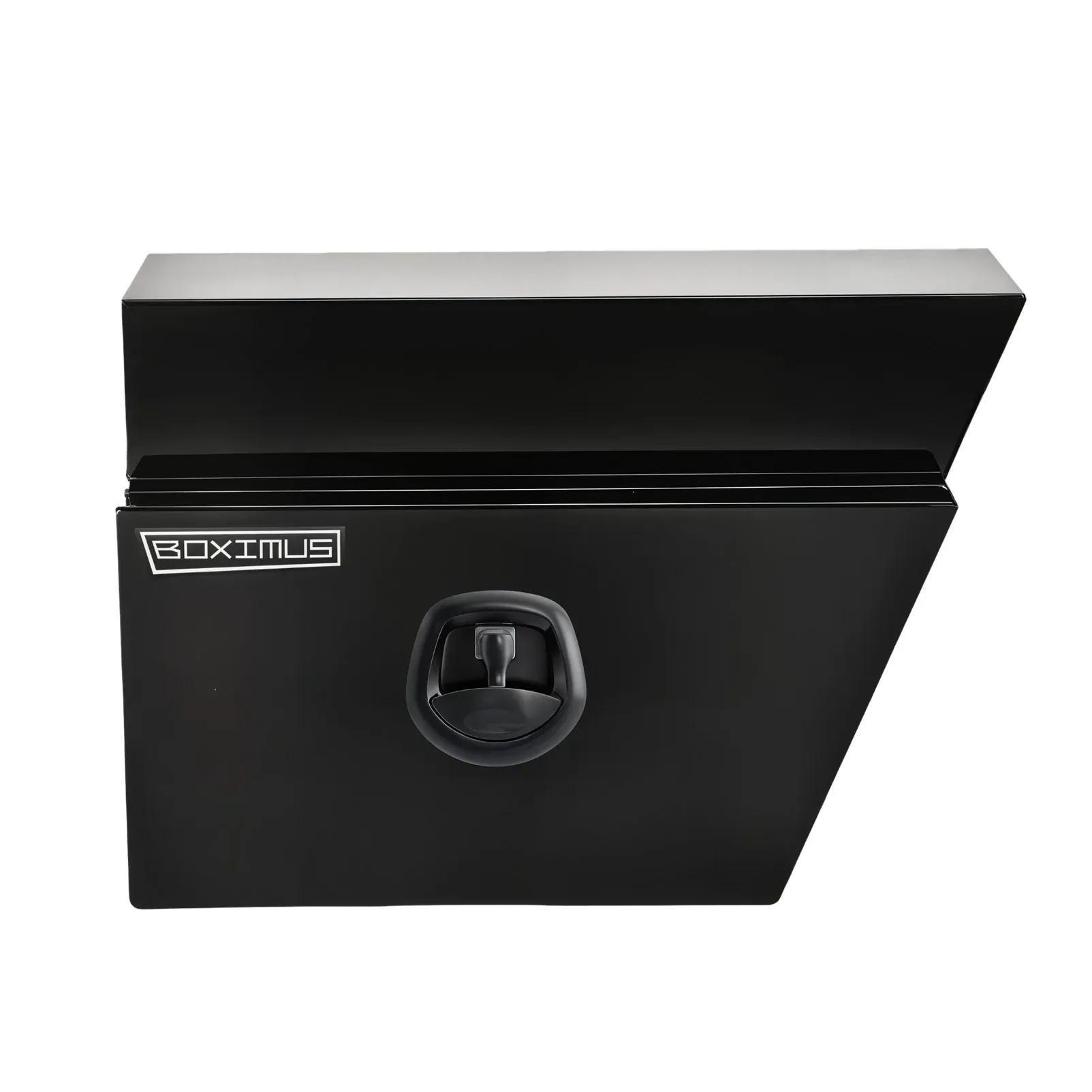 600mm Pair of Under Tray Tool Box Aluminium Undertray Underbody Toolbox Black - Image 2