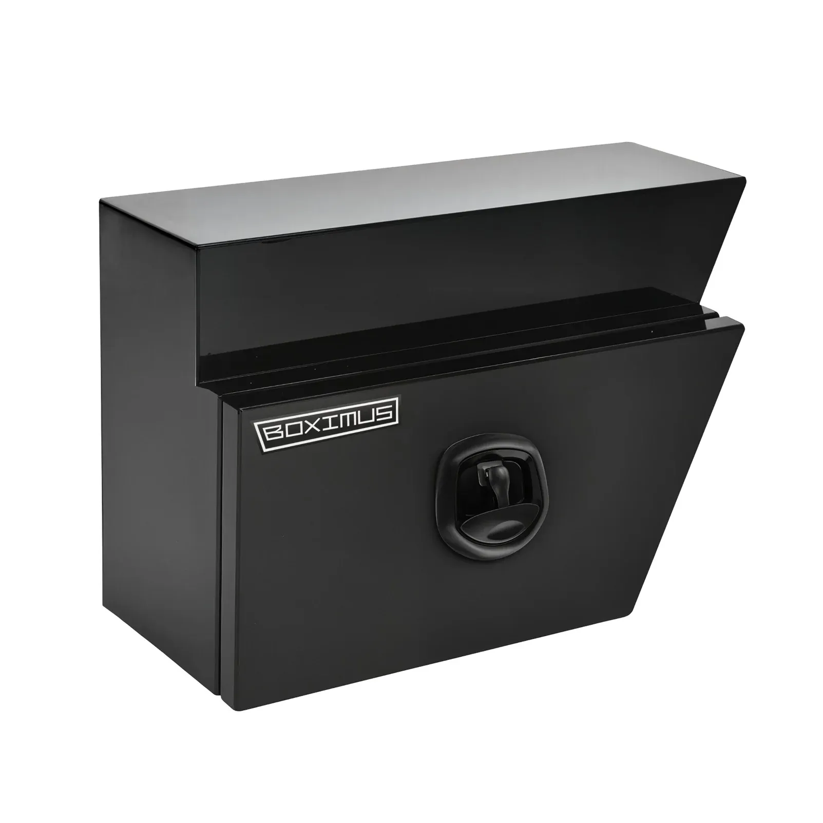 600mm Pair of Under Tray Tool Box Aluminium Undertray Underbody Toolbox Black - Image 3