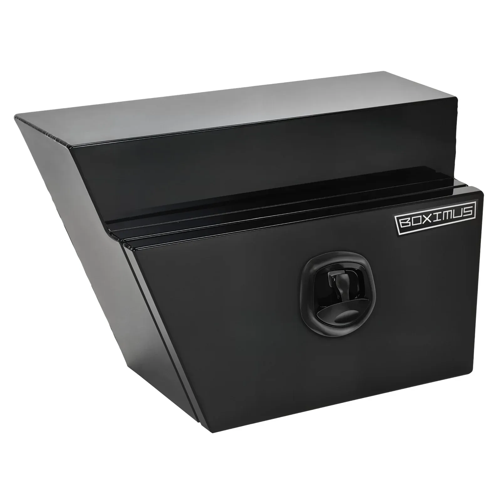 600mm Pair of Under Tray Tool Box Aluminium Undertray Underbody Toolbox Black - Image 4