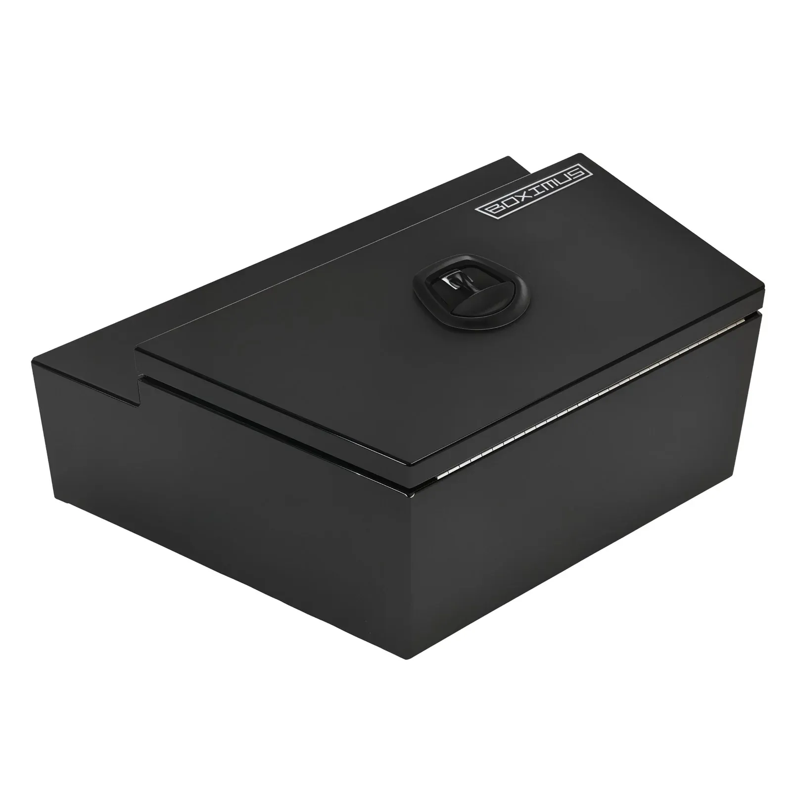 600mm Pair of Under Tray Tool Box Aluminium Undertray Underbody Toolbox Black - Image 6