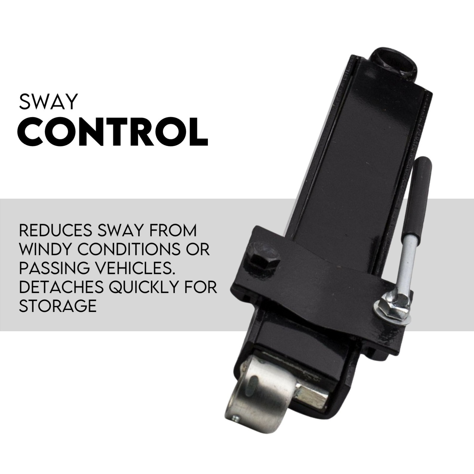 800lbs Weight Distribution Hitch System Load Leveller Caravan Anti Sway Bars - Image 4