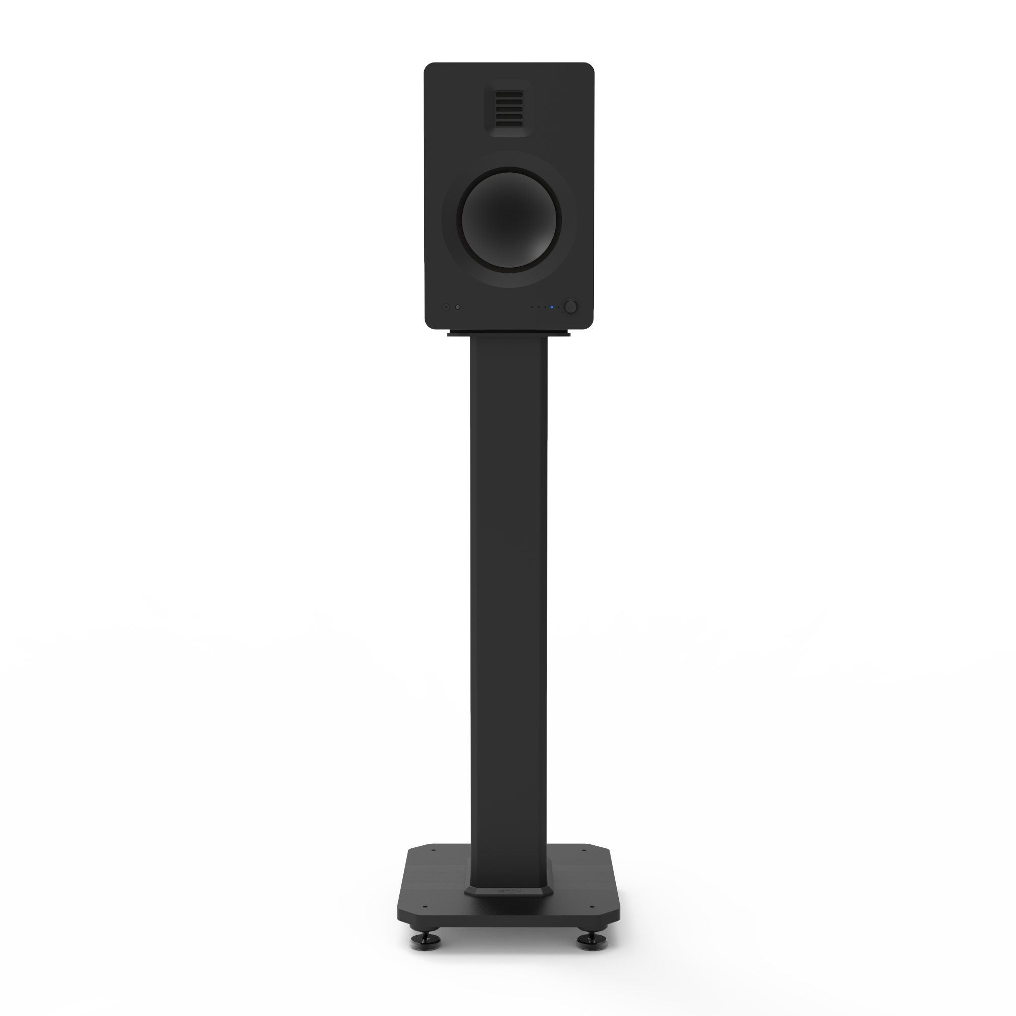 Kanto SX26 26 Tall Fillable Speaker Stands with Isolation Feet - Pair, Black - Image 2