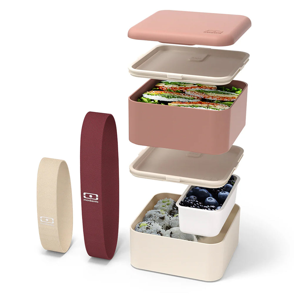 Monbento Mb Square Bento Box - Moka - Image 3