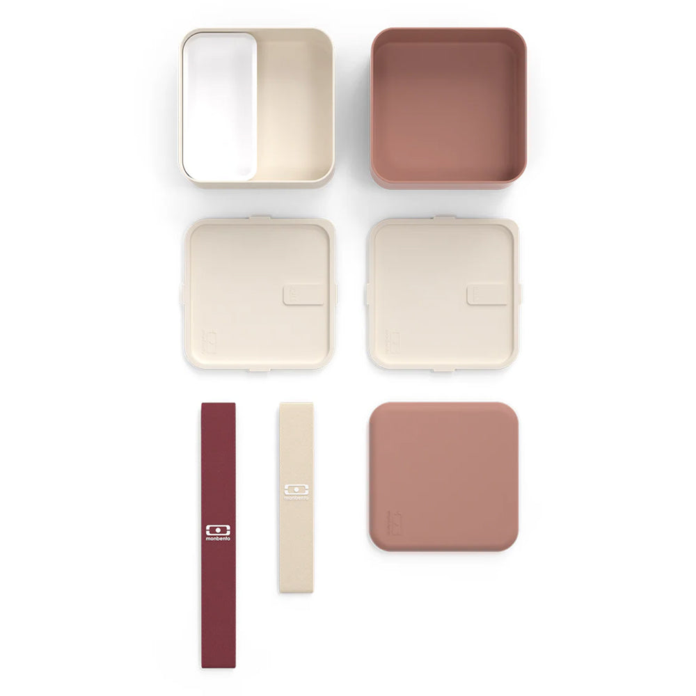 Monbento Mb Square Bento Box - Moka - Image 5