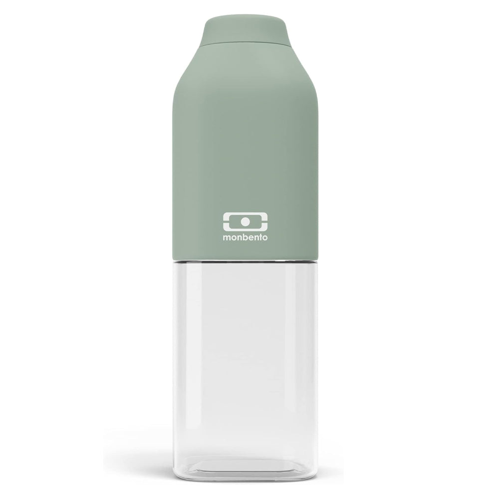 Monbento Mb Positive M Reusable Water Bottle - Green Natural - Image 1