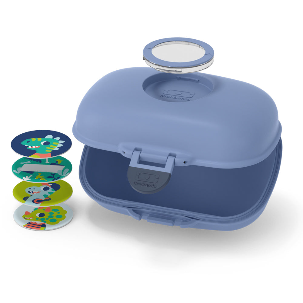 Monbento Mb Gram Kids Snack Box - Blue Infinity - Image 3