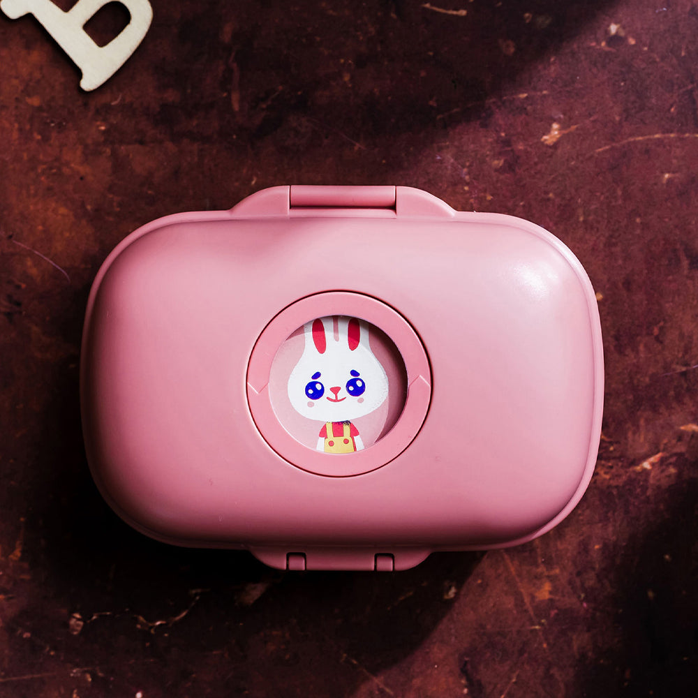 Monbento Mb Gram Kids Snack Box - Pink Blush - Image 4
