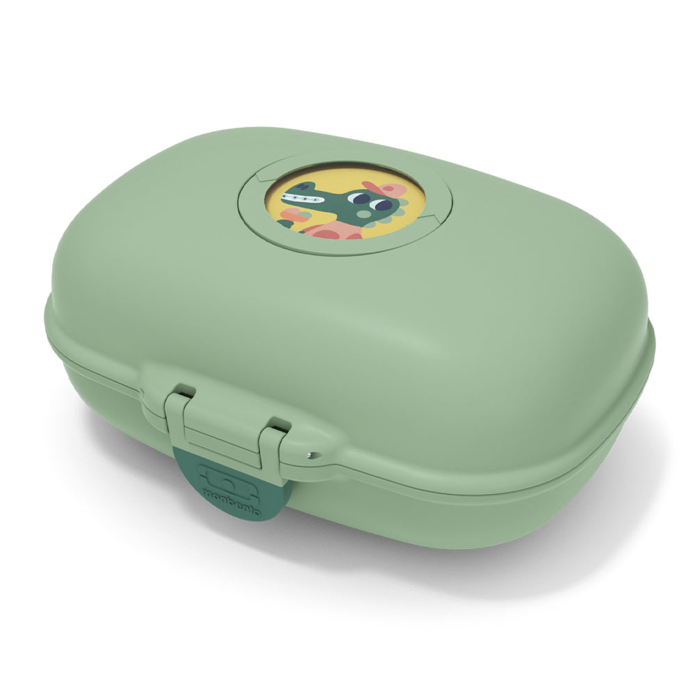 Monbento Mb Gram Kids Snack Box - Green Forest - Image 1