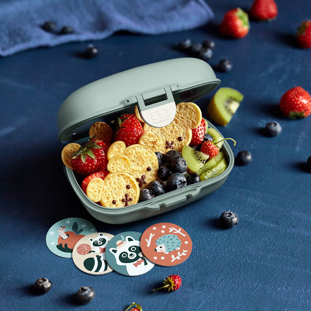 Monbento Mb Gram Kids Snack Box - Raccoon - Image 2