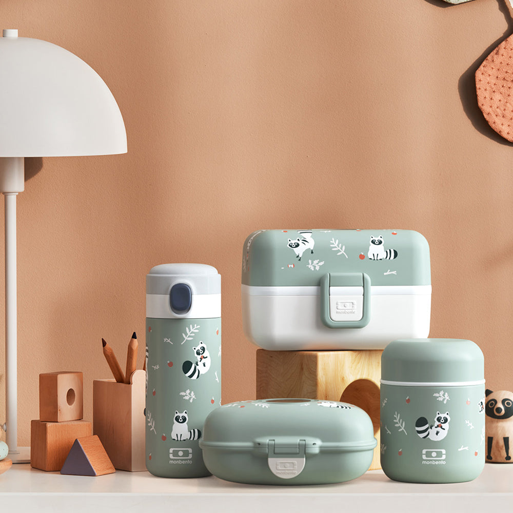 Monbento Mb Gram Kids Snack Box - Raccoon - Image 4