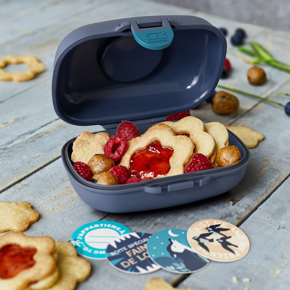 Monbento Mb Gram Kids Snack Box - Wolf - Image 2